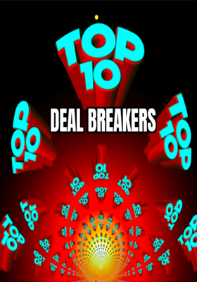 My Top 10 Deal Breakers