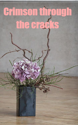 Crimson through the cracks