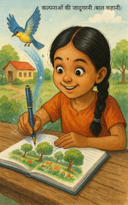 कल्पनाओं की जादूगरनी (बाल कहानी)