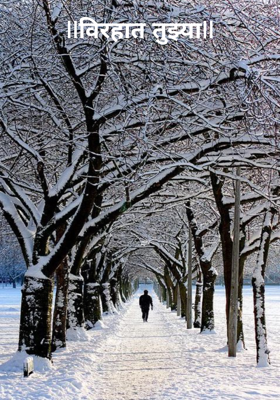 ||विरहात तुझ्या||