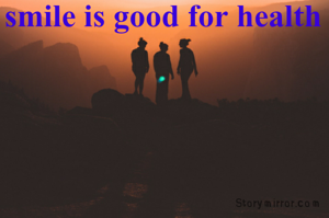 smile is good for health