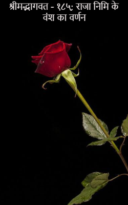 श्रीमद्भागवत - १८५; राजा निमि के वंश का वर्णन