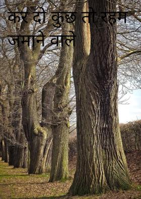 कर दो कुछ तो रहम जमाने वाले