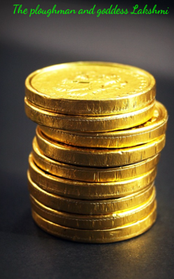 The Ploughman And Goddess Lakshmi