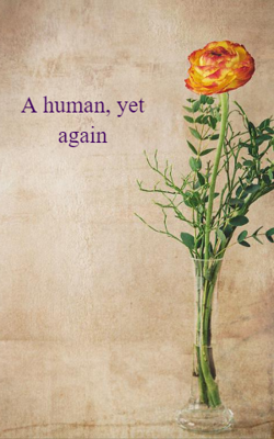A human, yet again