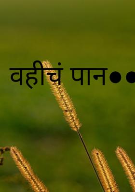 वहीचं पान