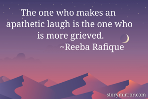 The one who...