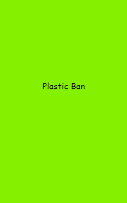 Plastic Ban
