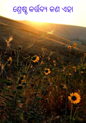 ଶ୍ରେଷ୍ଠ କର୍ତ୍ତବ୍ୟ କଣ ଏହା