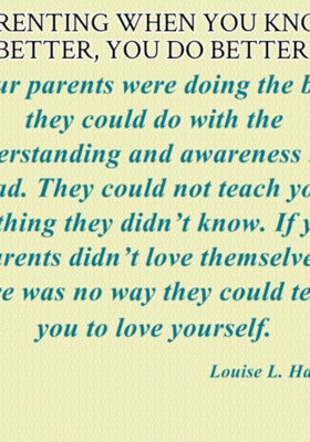 Parenting When You Know Better