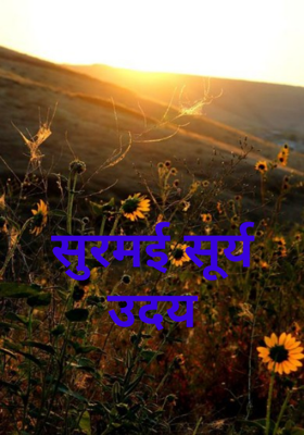 सुरमई सूर्य उदय