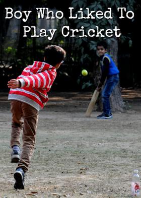 Boy Who Liked To Play Cricket