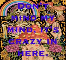 Don’t mind my mind, it’s crazy in here.