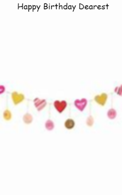 Happy Birthday Dearest