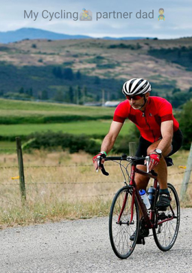 My Cycling Partner, Dad