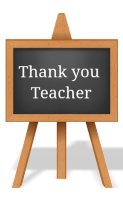 Thank You Teacher
