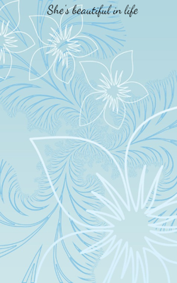 She's beautiful in life