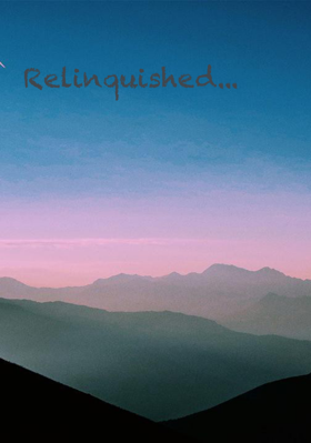 Relinquished...