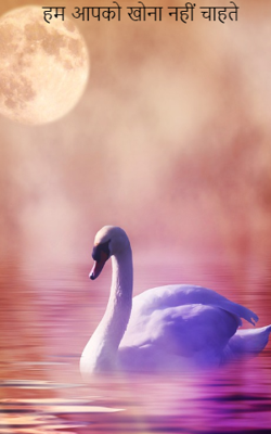 हम आपको खोना नहीं चाहते