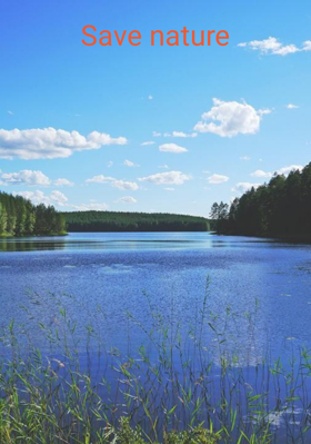 Save nature