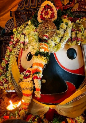 ରଥରେ ଜହ୍ନଙ୍କ ଚିହ୍ନ 