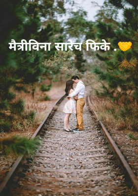 मैत्रीविना सारेच फिके