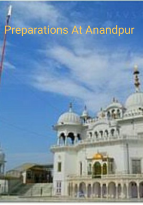 Preparations At Anandpur