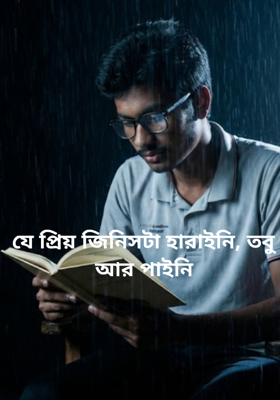 যে প্রিয় জিনিসটা হারাইনি, তবু আর পাইনি
