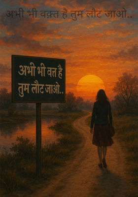 अभी भी वक़्त है तुम लौट जाओ..