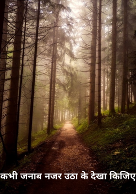 कभी जनाब नजर उठा के देखा किजिए