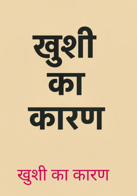 खुशी का कारण