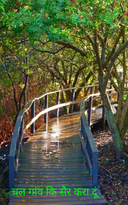 चल गांव की  सैर करा दूं