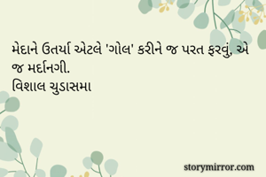 મેદાને ઉતર્યા...