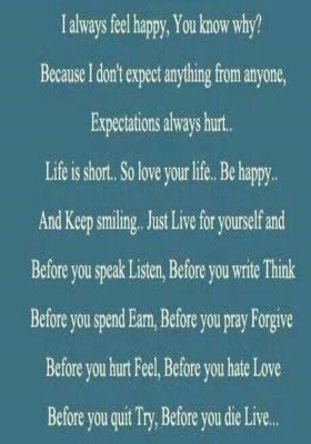 Why I Am Always So Happy 