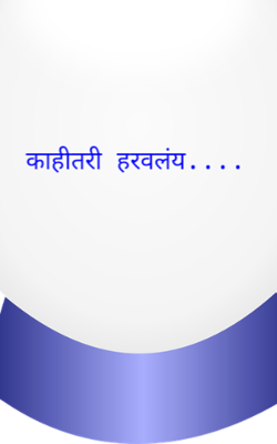 काहीतरी हरवलंय....