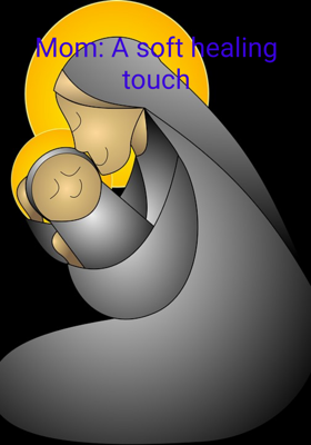 Mom: A soft healing touch