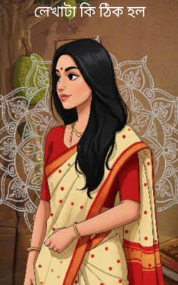 লেখাটা কি ঠিক হল