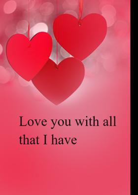 Love You With All That I Have