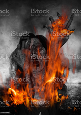 ପୋଡି ହୋଇ ମରିଯିବା