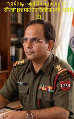 “हाथीगढ़ - जहाँ मैंने नेतृत्व पहनना सीखा” (21 माउंटेन डिवीजन की डायरी से)