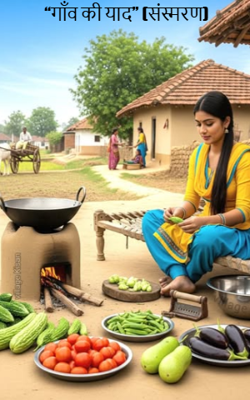 “गाँव की याद” (संस्मरण)
