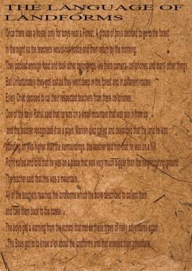 The Language Of Landforms