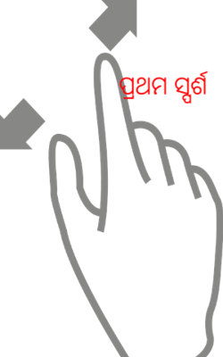 ପ୍ରଥମ ସ୍ପର୍ଶ