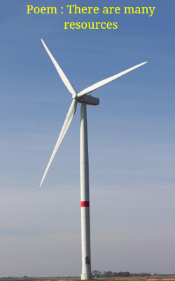 Poem: There are many resources