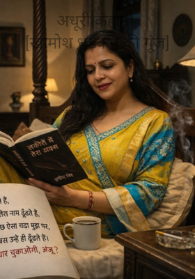 अधूरी कहानी 
[खामोश धड़कन की गूंज]