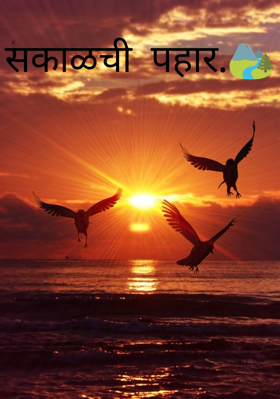 सकाळची पहार.🏞️