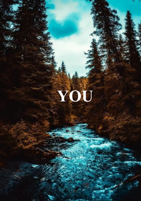 You