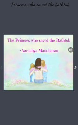 Princess who saved the bathtub