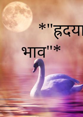 *"ह्रदयाचा कोमल भाव"*