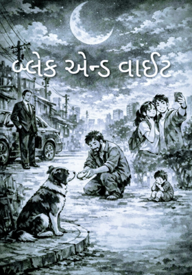 બ્લેક એન્ડ વાઈટ.